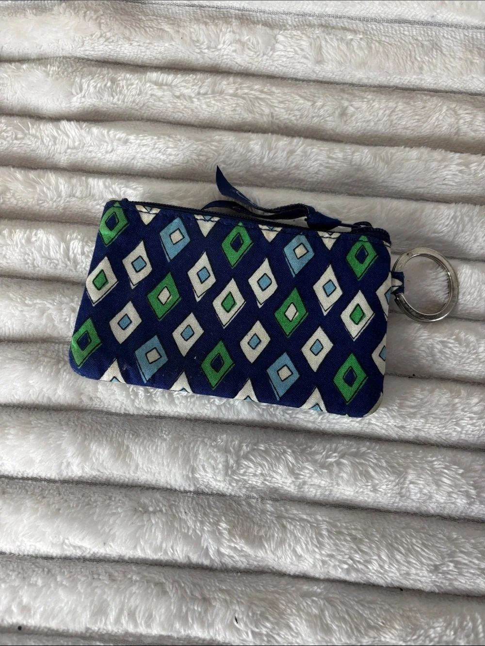 Vera Bradley Keychain Cardholder EUC